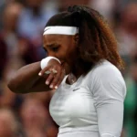 Serena Williams enfrenta revés em seu retorno às simples no torneio de Wimbledon