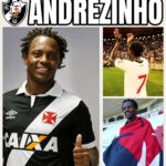 Andrezinho celebra 43 anos com trajetória marcante no Vasco da Gama