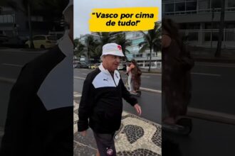 Aos 85 anos, Antonio Lopes mantém rotina de caminhadas e reafirma sua paixão pelo Vasco