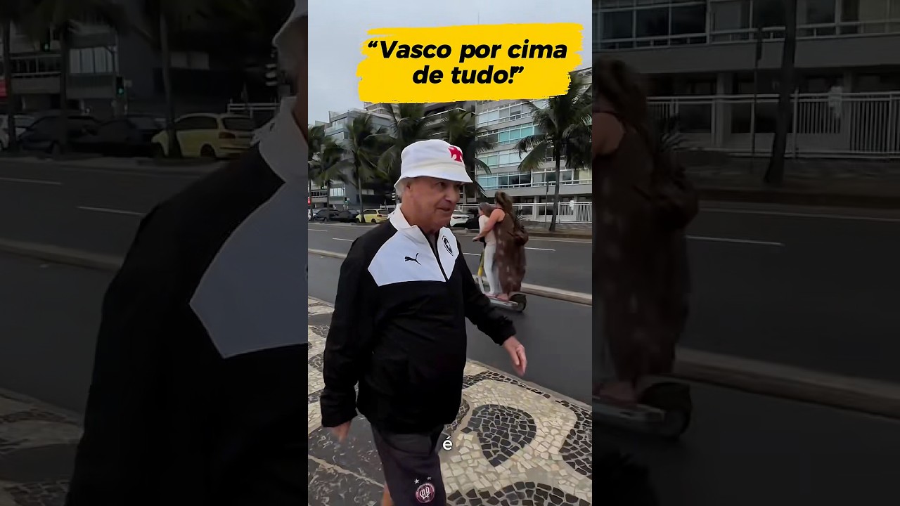Aos 85 anos, Antonio Lopes mantém rotina de caminhadas e reafirma sua paixão pelo Vasco