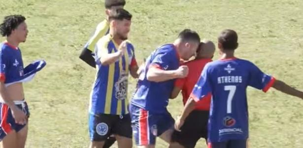 Árbitro sofre lesão grave após agressão física em partida de várzea em Itapetininga