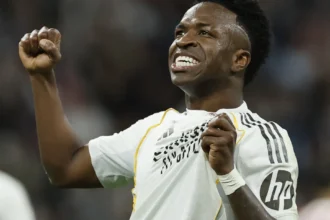 Arsenal observa situação de Vinicius Júnior diante de impasse com Real Madrid