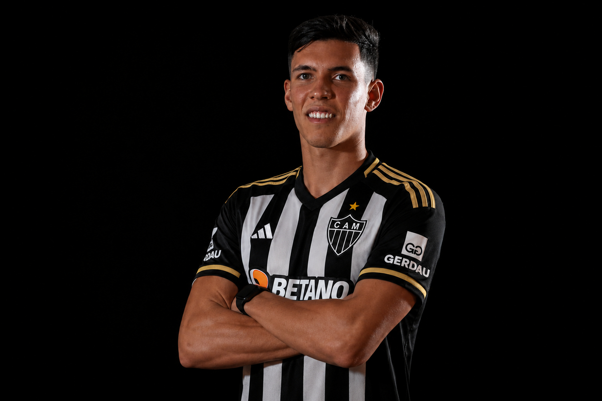 Atlético Mineiro confirma contratação do atacante uruguaio Thiago Borbas