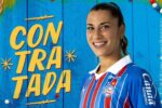 Bahia anuncia a contratação da atacante alemã Maia Rodrigues para o futebol feminino