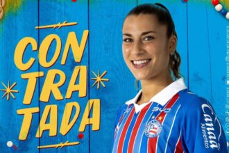 Bahia anuncia a contratação da atacante alemã Maia Rodrigues para o futebol feminino