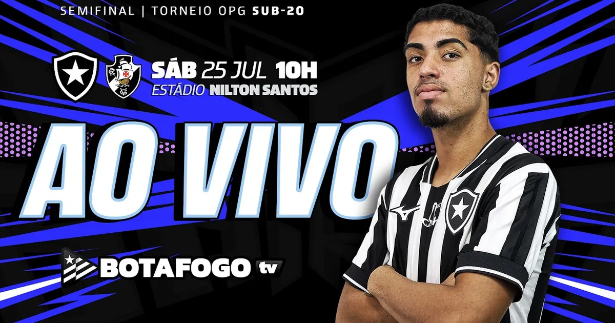 Botafogo e Vasco decidem vaga na final do torneio OPG sub-20 no Nilton Santos