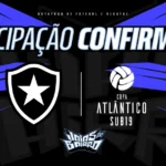 Botafogo garante presença na Copa Atlântico Sub-19 em Pernambuco