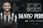 Botafogo oficializa a chegada DO atacante Danilo Pereira para a temporada 2026