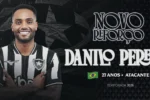 Botafogo oficializa a chegada do atacante Danilo Pereira para a temporada 2026