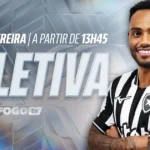 Botafogo realiza apresentação oficial do atacante Danilo Pereira nesta quinta-feira