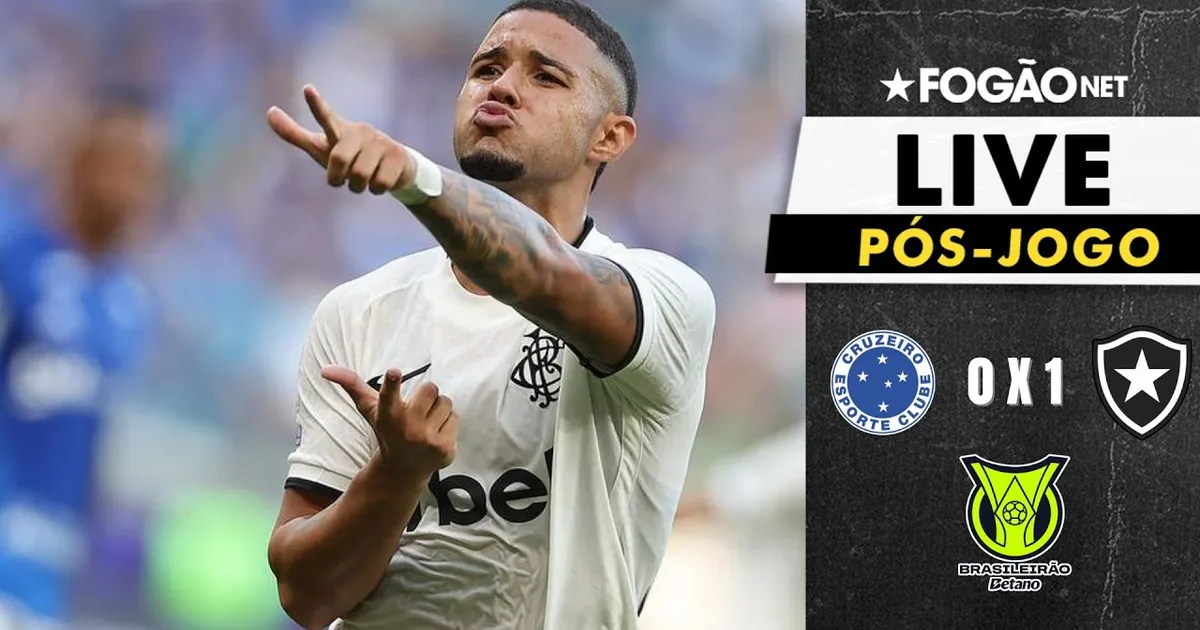 Botafogo supera Cruzeiro no Mineirão e consolida momento no Brasileirão