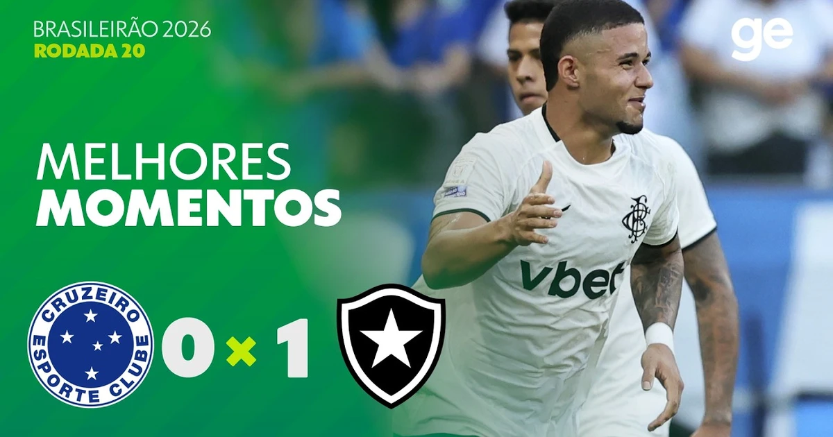 Botafogo supera o Cruzeiro no Mineirão e encerra jejum histórico