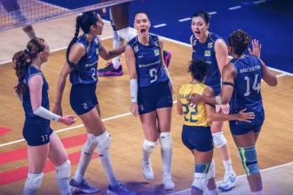 Brasil avança à final da Liga das Nações de Vôlei após virada sobre a Itália