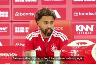 Calebe é apresentado como novo reforço do Inter e projeta mudança de cenário