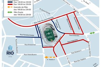 Cet-rio define esquema especial de trânsito para Vasco e Mirassol em São Januário