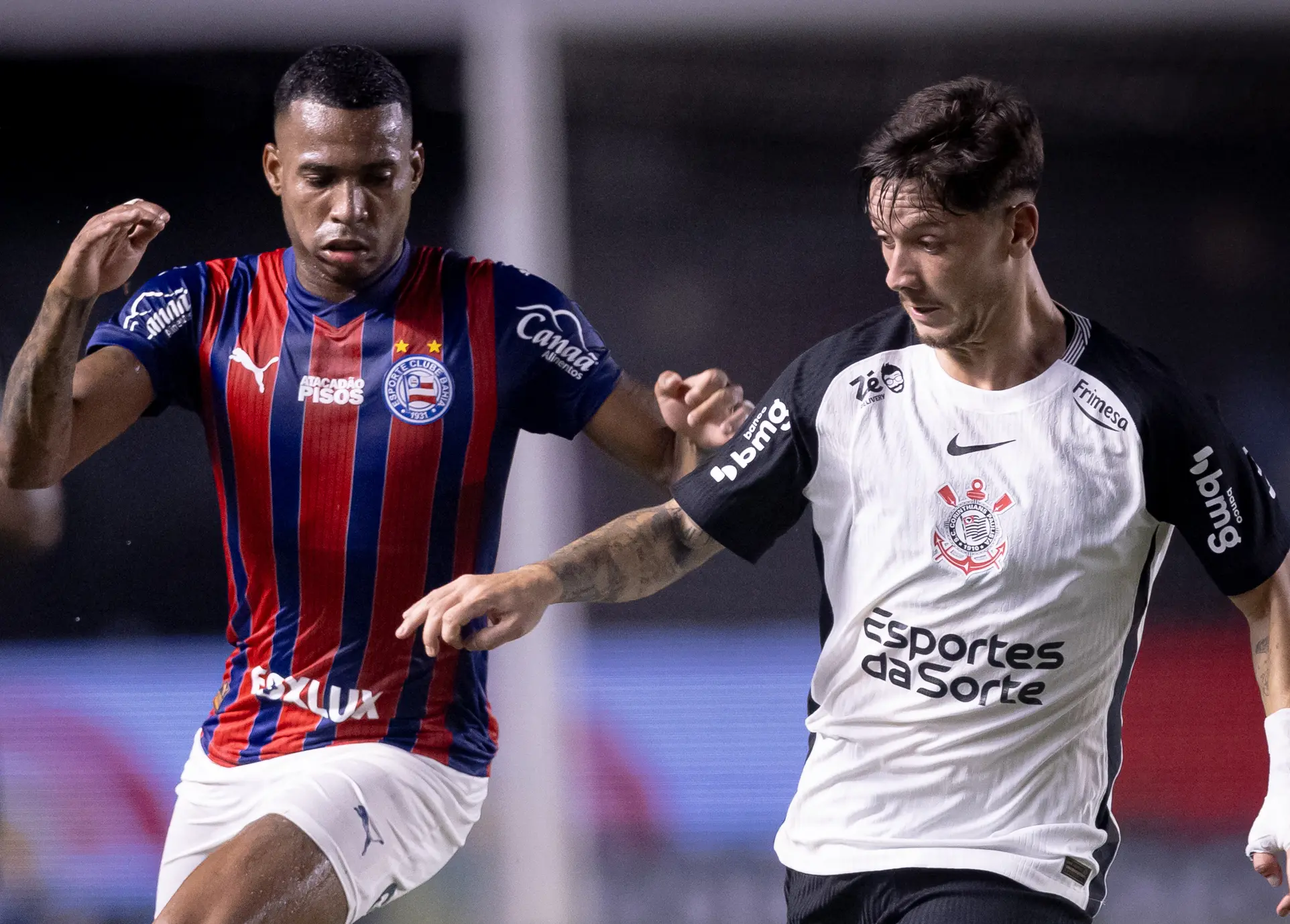 Corinthians mira G5 do Brasileirão em duelo com Bahia e busca manter invencibilidade fora de casa