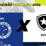 Cruzeiro e Botafogo se enfrentam pelo Brasileirão com transmissão da Rádio Nacional