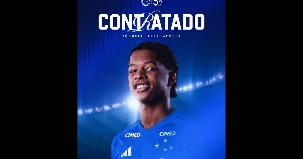 Cruzeiro oficializa contratação do volante Zé Lucas para o restante da temporada