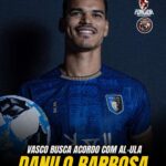 Danilo Barbosa: Vasco intensifica conversas por volante, mas Al-ula pede compensação