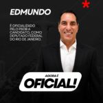 Edmundo formaliza candidatura a deputado federal e detalha compromissos para o Rio de Janeiro