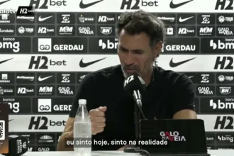 Eduardo Domínguez celebra evolução do Atlético após triunfo contra o Palmeiras
