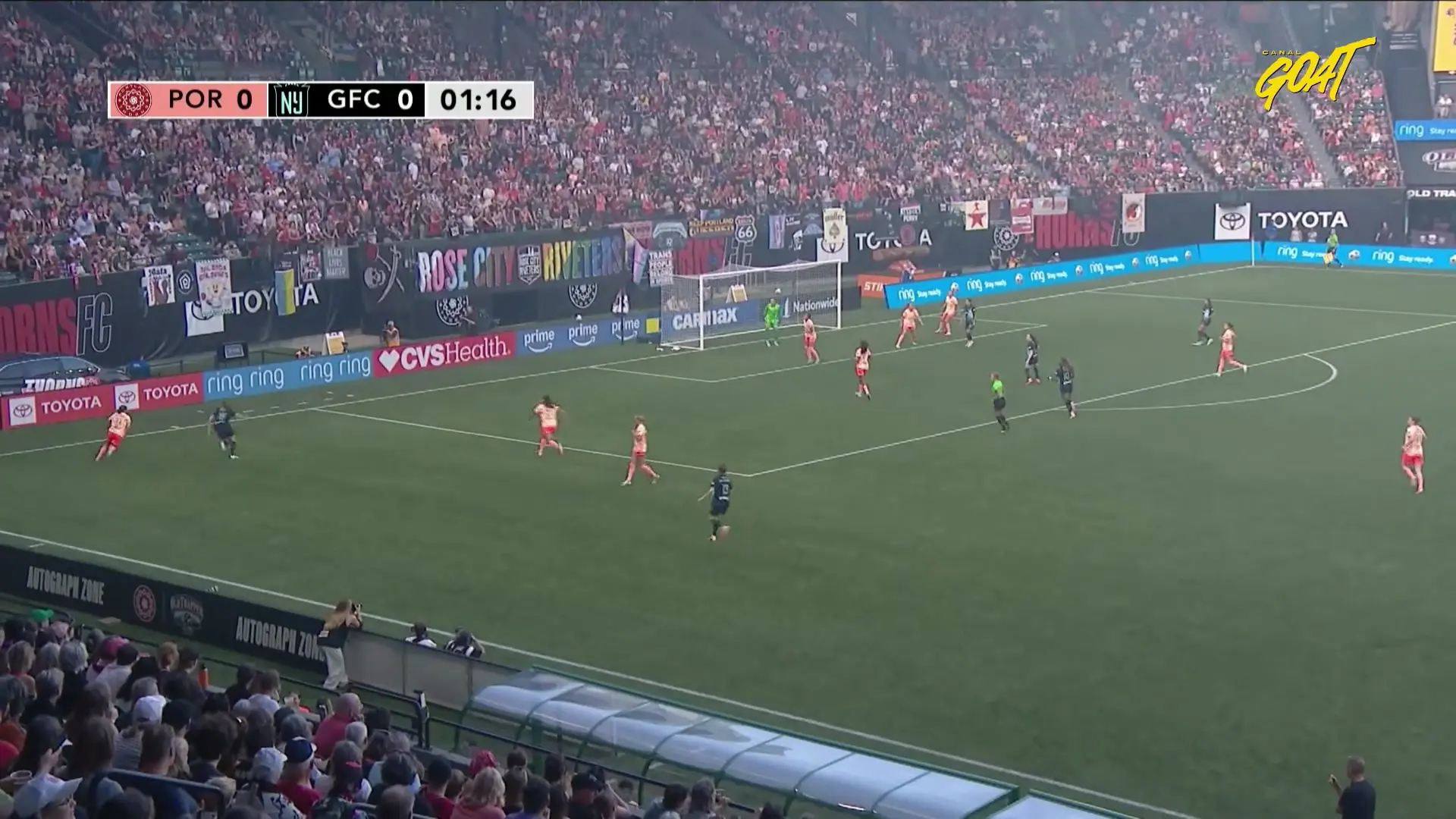 Empate eletrizante entre Portland Thorns e Gotham FC marca rodada da NWSL