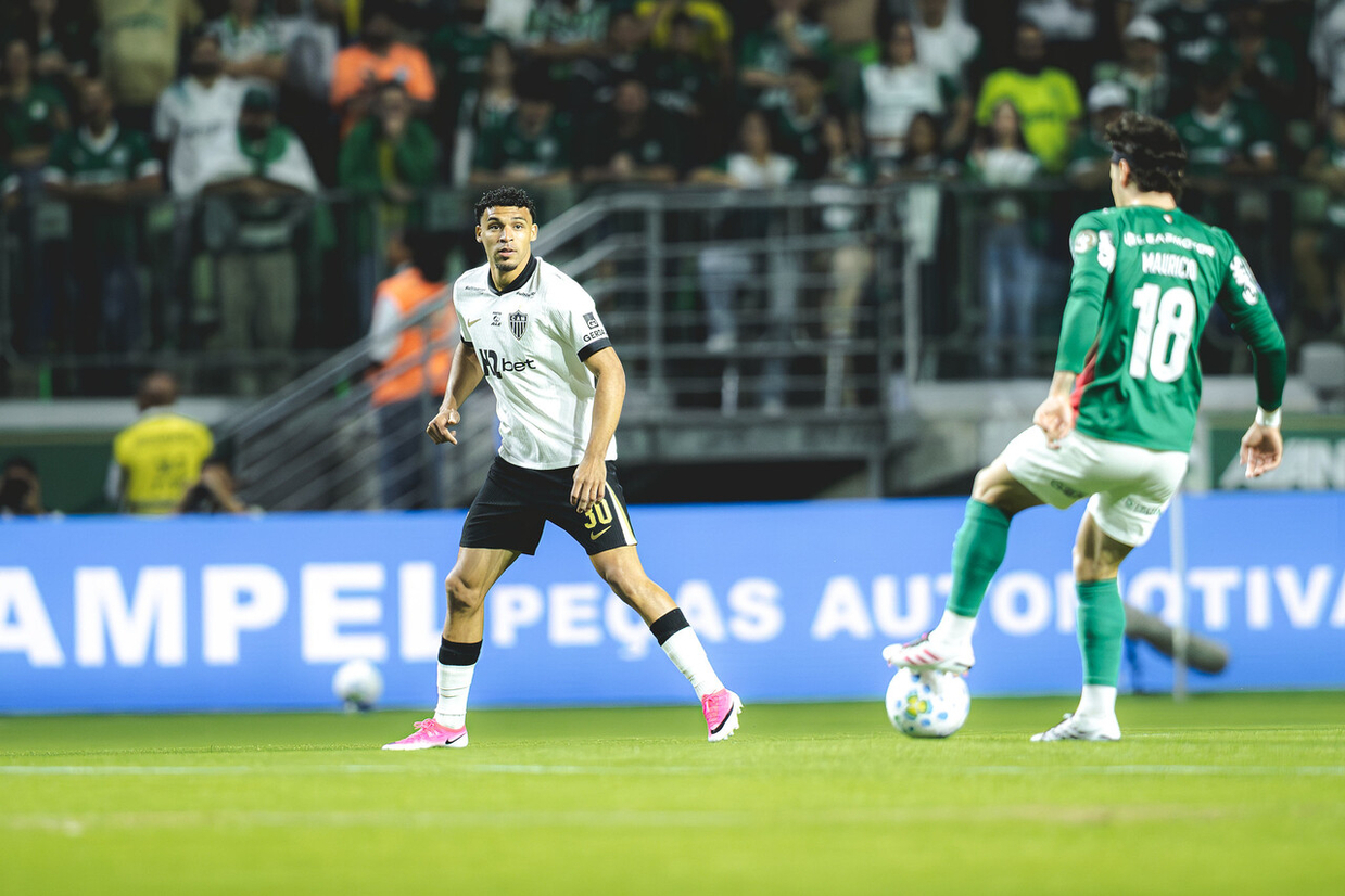 Empate sem gols marca o primeiro tempo entre Palmeiras e Atlético Mineiro