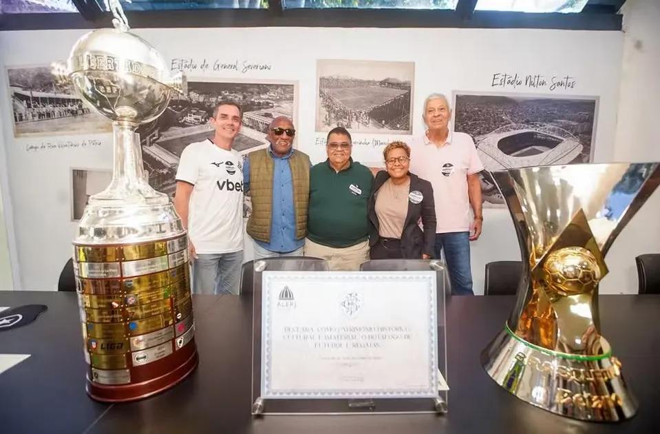 Estado do Rio de Janeiro oficializa Botafogo como patrimônio histórico, cultural e imaterial