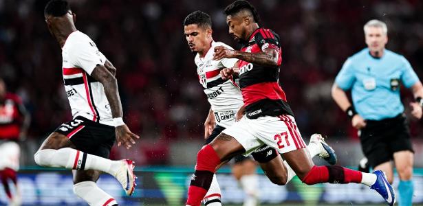 Flamengo empata com São Paulo no Maracanã e vê Palmeiras se distanciar
