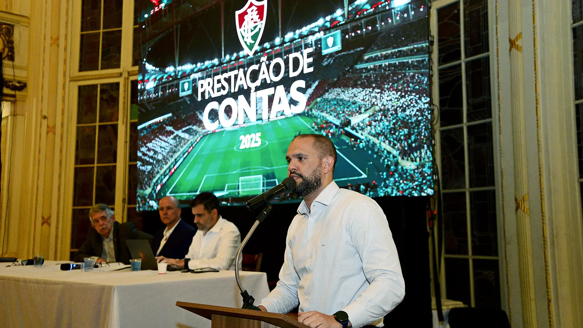 Fluminense registra receita recorde e tem contas de 2025 aprovadas pelo conselho