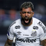 Gabigol marca e Santos garante classificação na Copa Sul-americana
