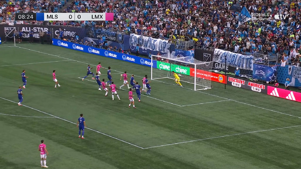 Gabriel Rey marca o primeiro gol e agita o MLS All-star Game