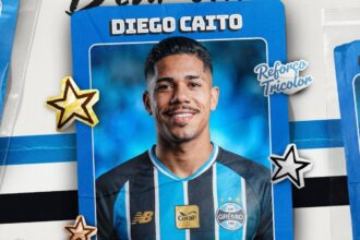 Grêmio reforça elenco com a contratação do lateral Diego Caito