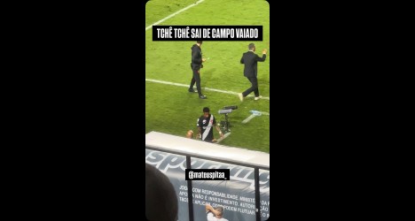 Hostilização marca saída de Tchê Tchê em partida contra o Mirassol