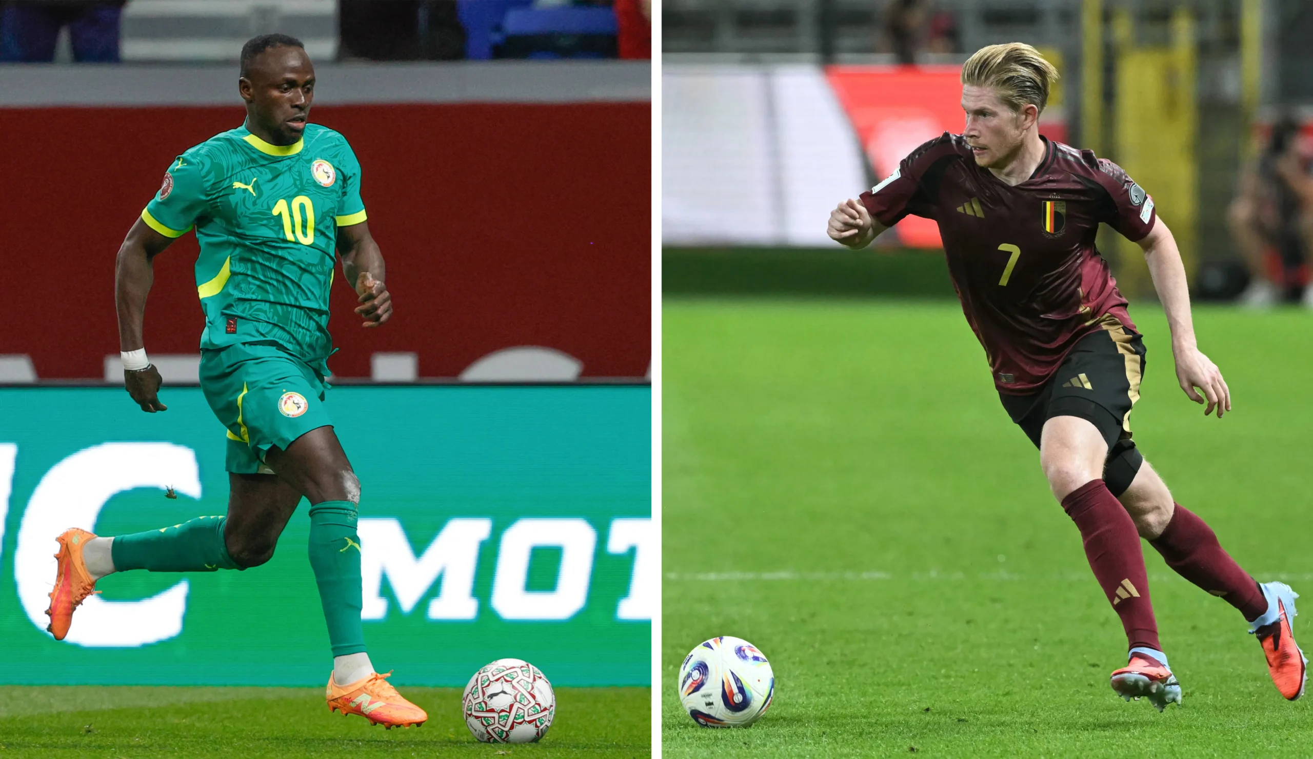 Copa do Mundo: Mané e Doku buscam brilho em confronto vital por vaga nas oitavas