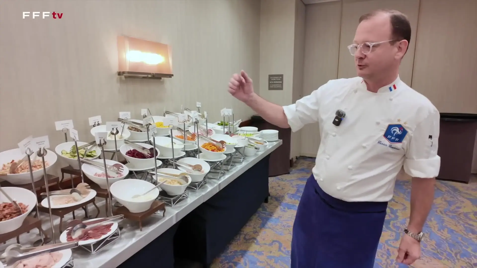 Gastronomia e foco total na preparação da seleção francesa em Nova York