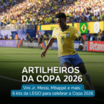 LEGO lança coleção temática para celebrar os craques da Copa 2026