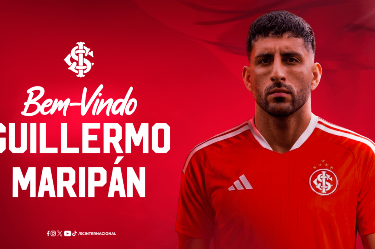Internacional oficializa a chegada do zagueiro chileno Guillermo Maripán