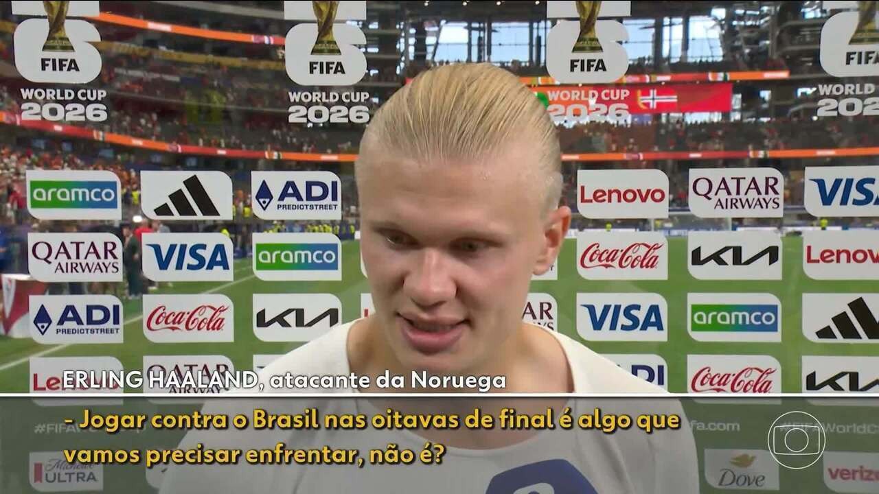 Haaland e o Brasil: o histórico do atacante com camisas de clubes brasileiros