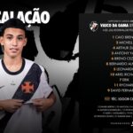 Vasco define escalação para o clássico contra o Fluminense no Carioca sub-15