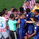 França supera retranca do Paraguai e garante vaga nas quartas de final