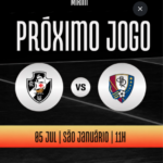 Vasco da Gama recebe o Atlético Real pelo campeonato estadual de vôlei mirim