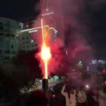 Fãs mexicanos realizam foguetório e barulho em frente ao hotel da Inglaterra antes de jogo decisivo