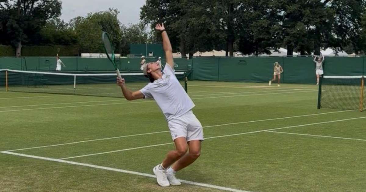 Leonardo Storck encerra trajetória na chave juvenil de Wimbledon
