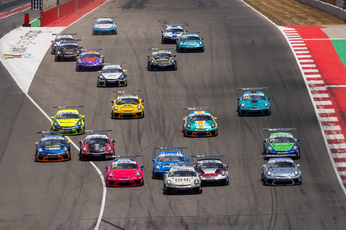 Lucas Salles domina pista em Portugal e vence na Porsche Cup