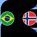 Brasil e Noruega se enfrentam em duelo decisivo com cobertura em tempo real
