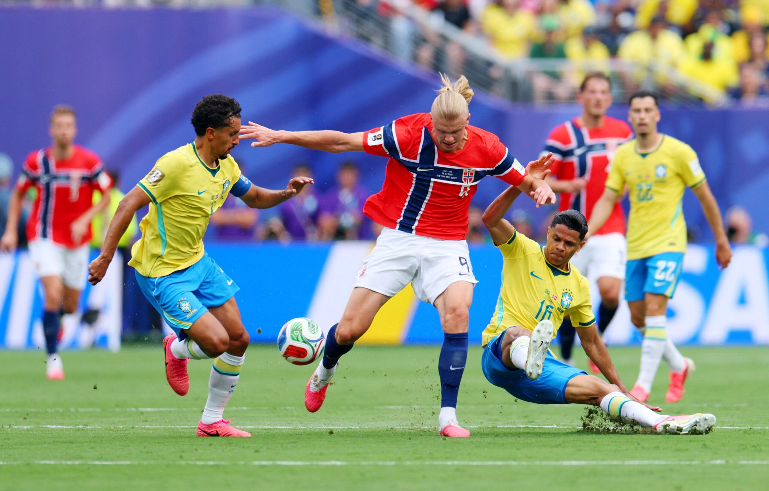 Brasil cai diante da Noruega e encerra participação na Copa do Mundo
