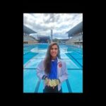 Natação: Gloria Raizer brilha e conquista oito medalhas para o Vasco