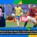 Noruega elimina Brasil e avança para enfrentar a Inglaterra nas quartas de final