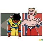 Charge de Vascomics retrata vitória da Noruega sobre o Brasil em confronto simbólico